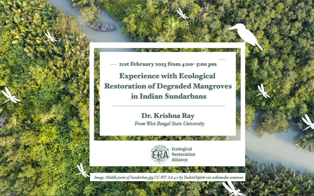 Experience with Ecological Restoration of Degraded Mangroves in Indian Sundarbans- Dr. Krishna Ray