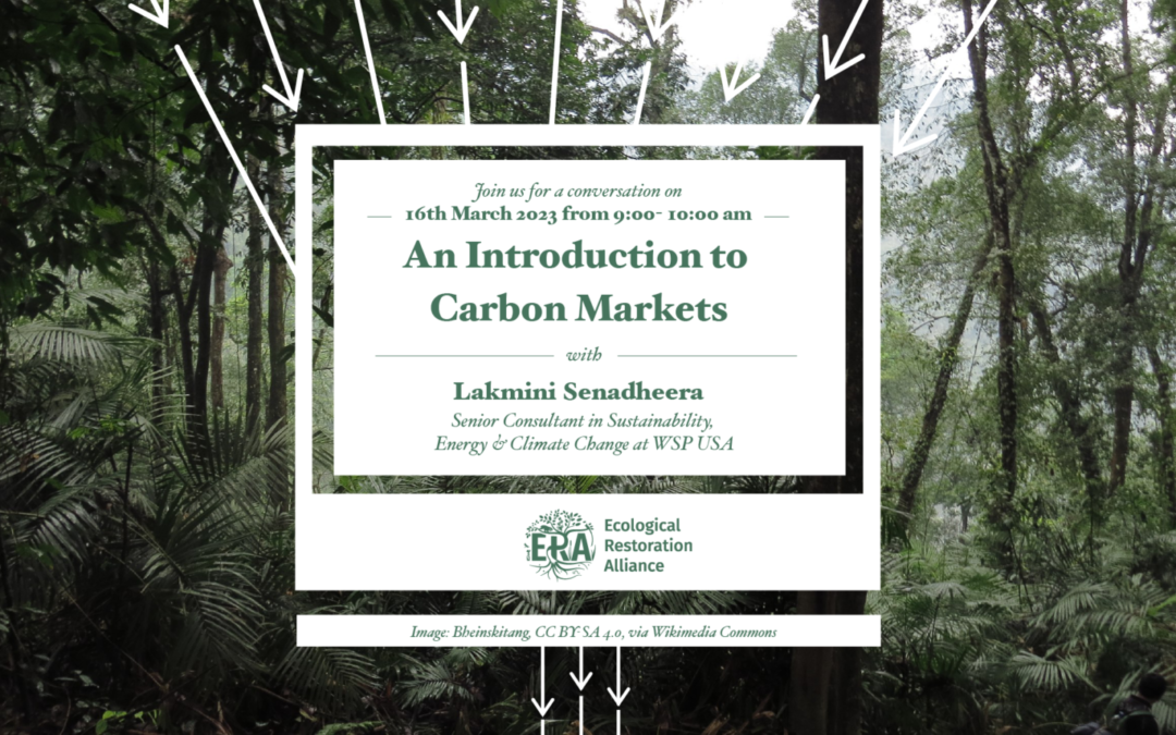 An Introduction to Carbon Markets- Dr Lakmini Senadheera